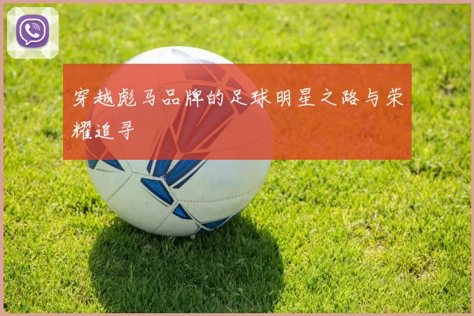 穿越彪马品牌的足球明星之路与荣耀追寻